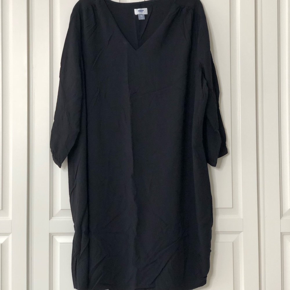 old navy v neck shift dress